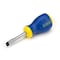 Estwing 1/4" x 1-3/4" Magnetic Slotted Tip Stubby Screwdriver with Ergonomic Handle 42451-02 - alternate 1